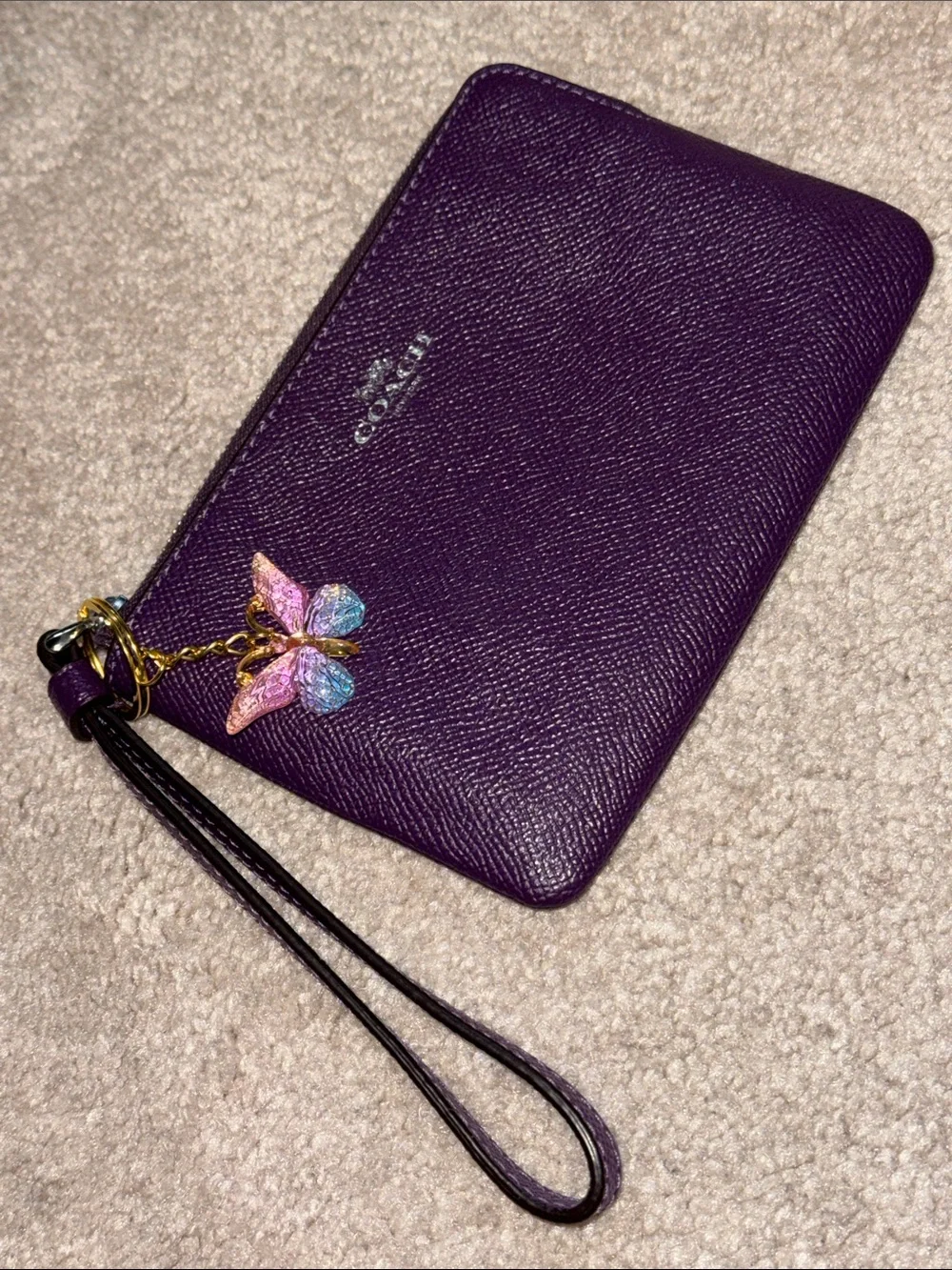 Coach compact wristlet